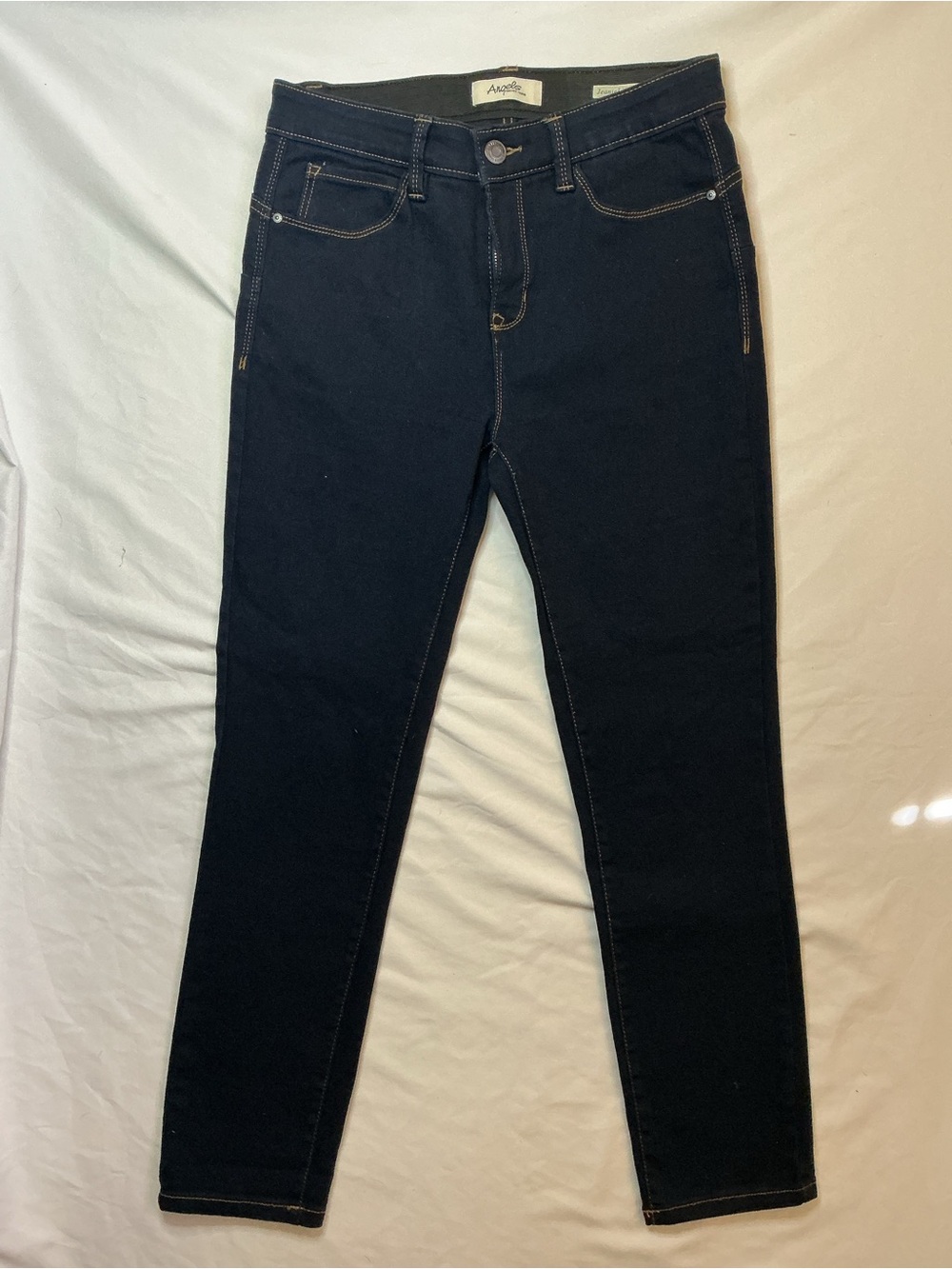 Angels Women's Black Stretch Skinny Jeans